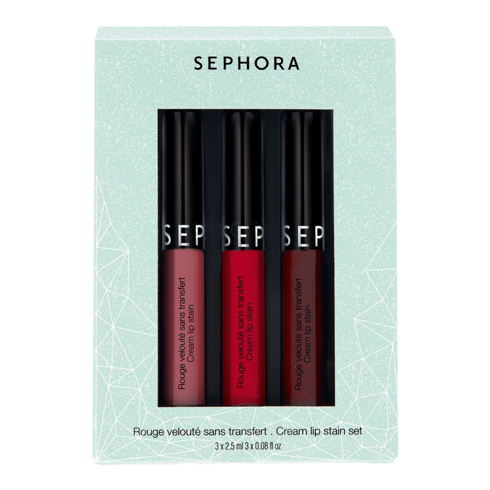 sephora collection mini cream lip stain set